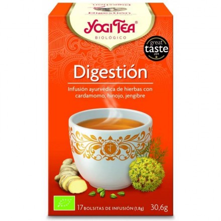 Yogi tea infusion digestion 